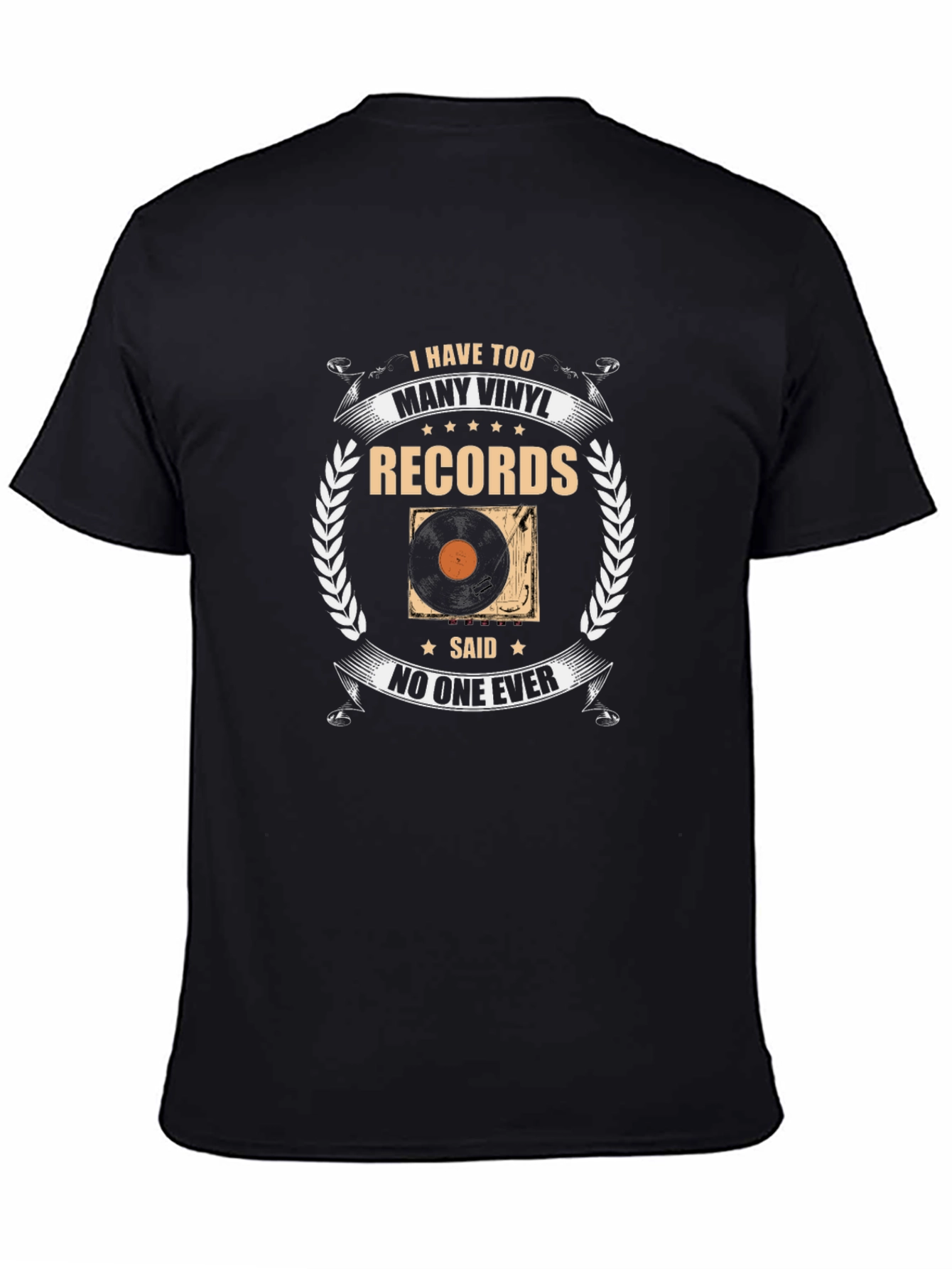 Vinyl Records T-Shirt - Funny Music Lover Tee