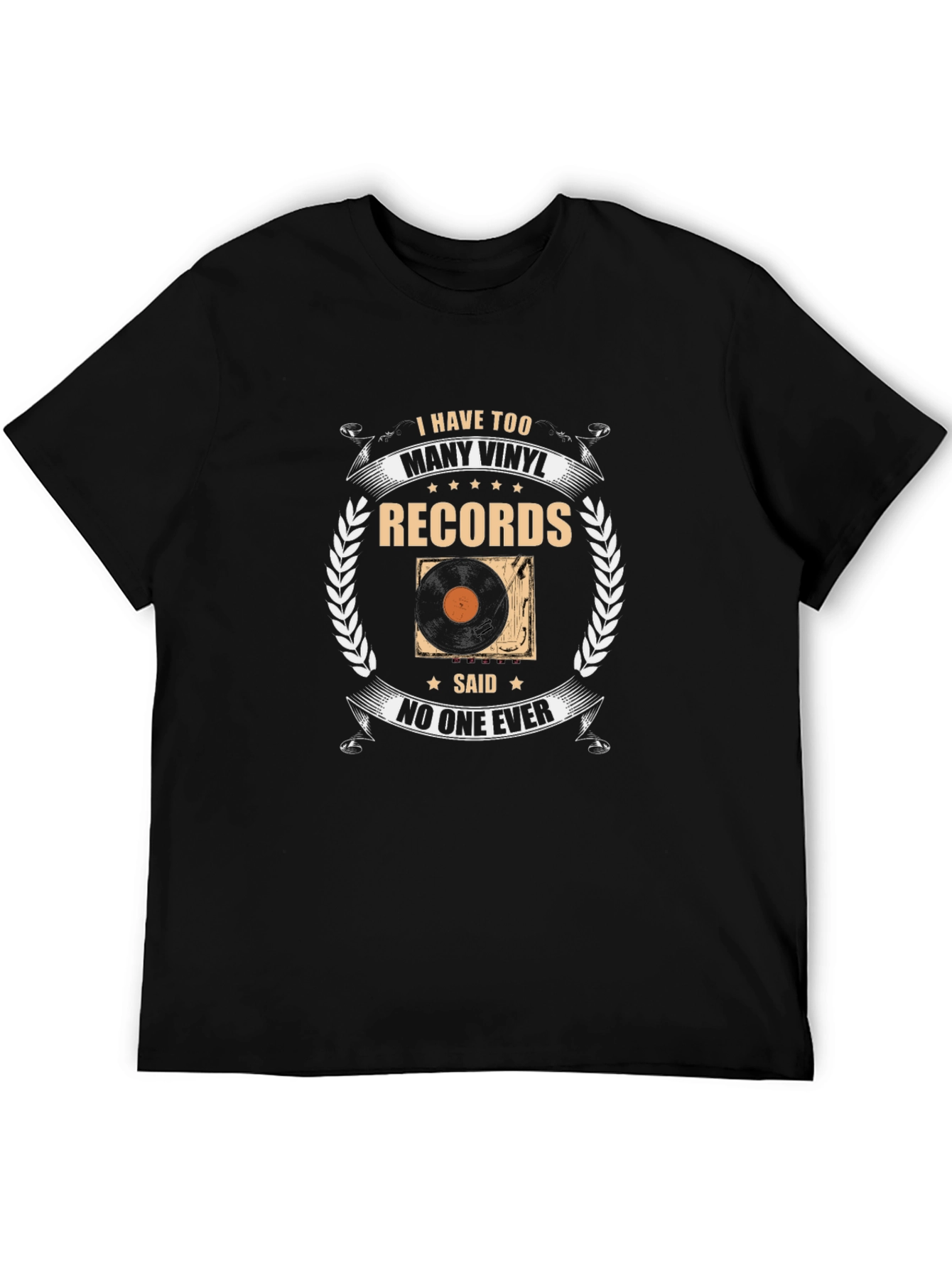 Vinyl Records T-Shirt - Funny Music Lover Tee