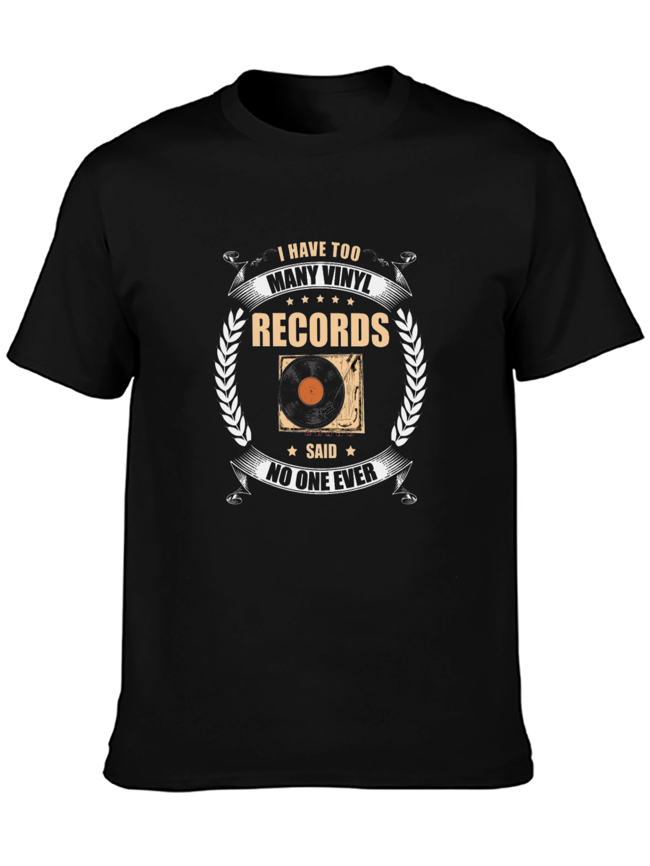 Vinyl Records T-Shirt - Funny Music Lover Tee
