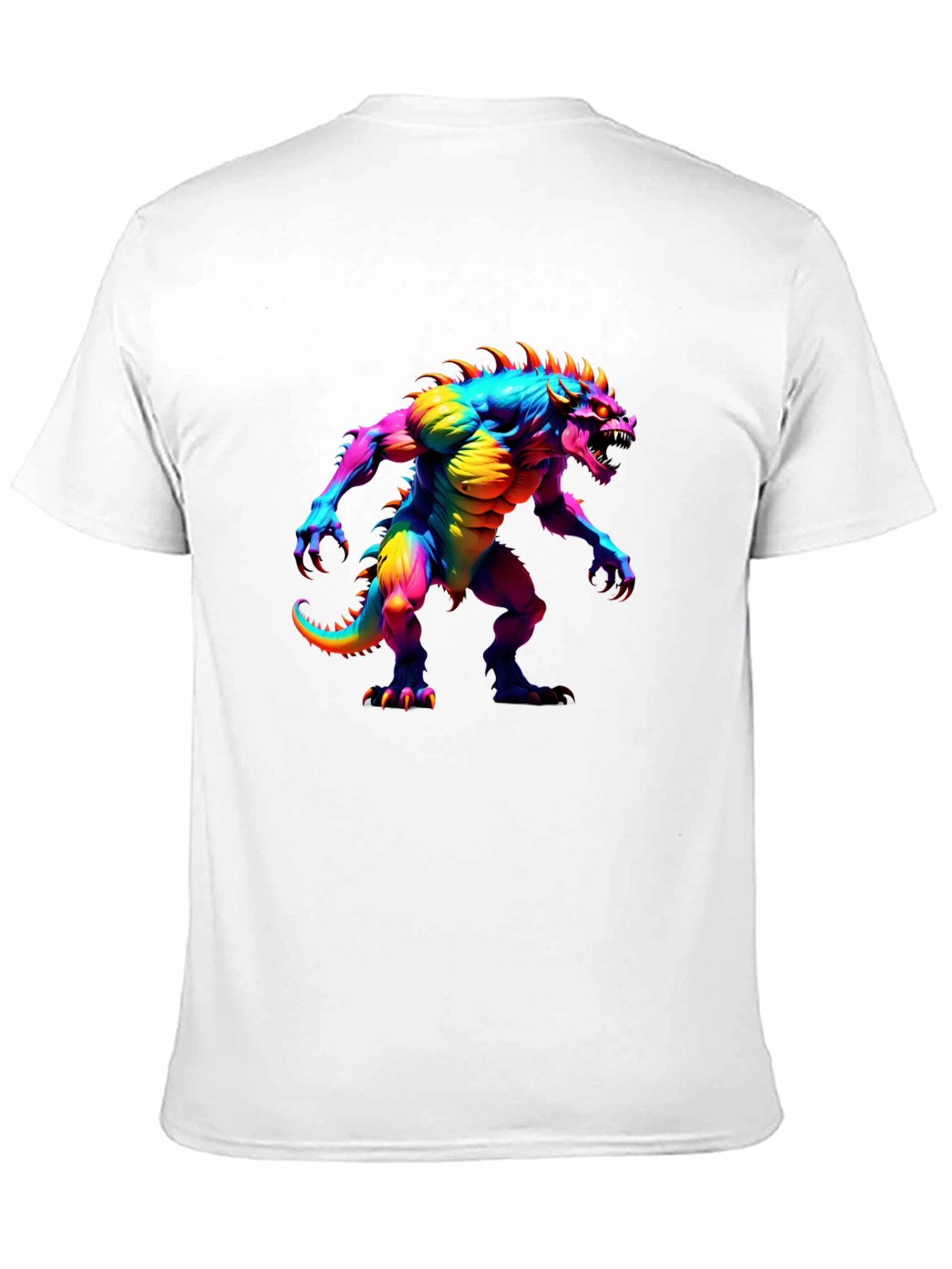 Rainbow Monster Graphic T-Shirt