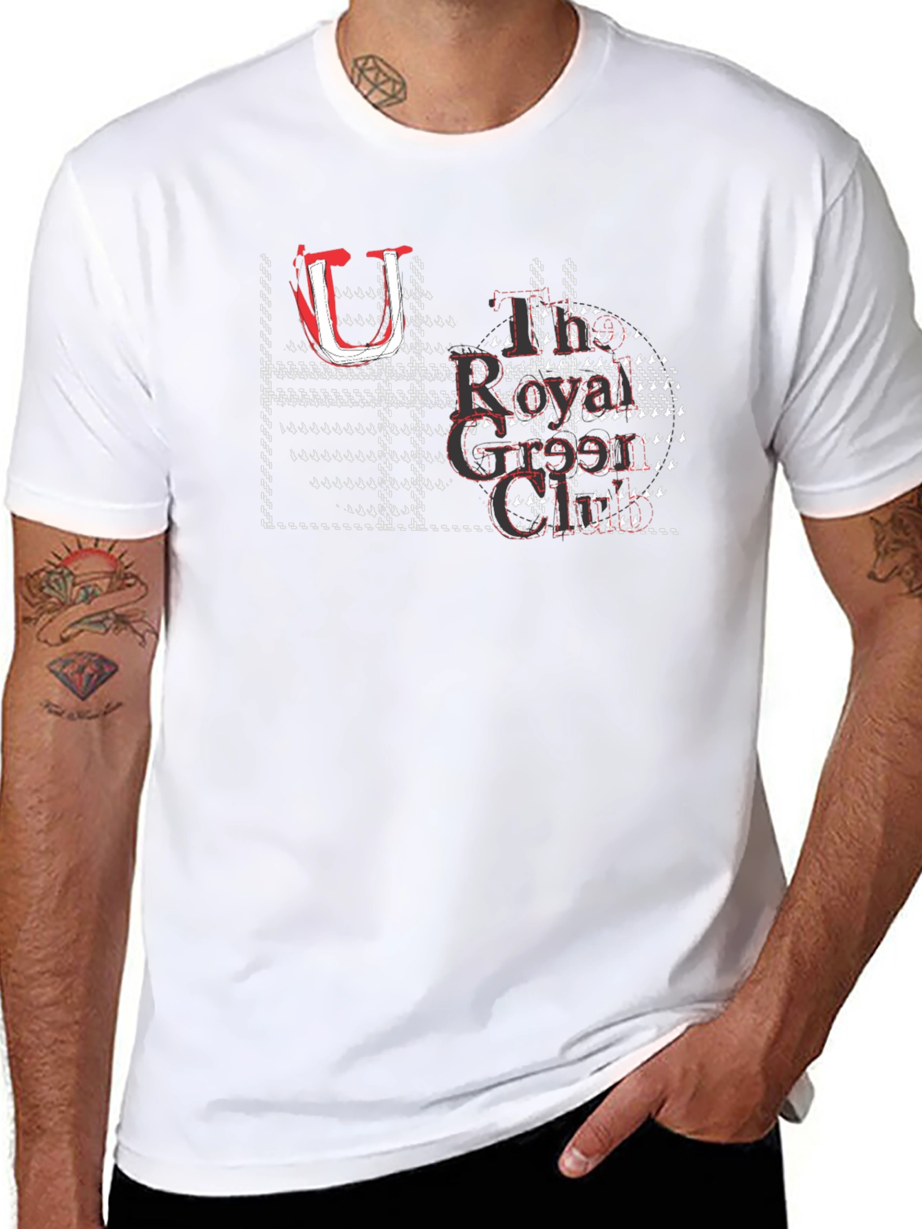 Royal Groom Club Black Graphic Tee