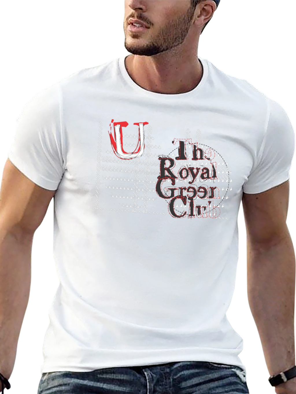 Royal Groom Club Black Graphic Tee