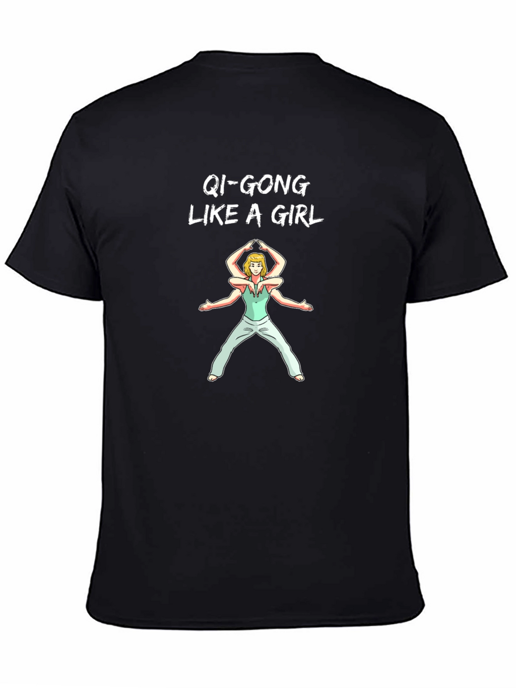 Qi-Gong Like a Girl Graphic Tee