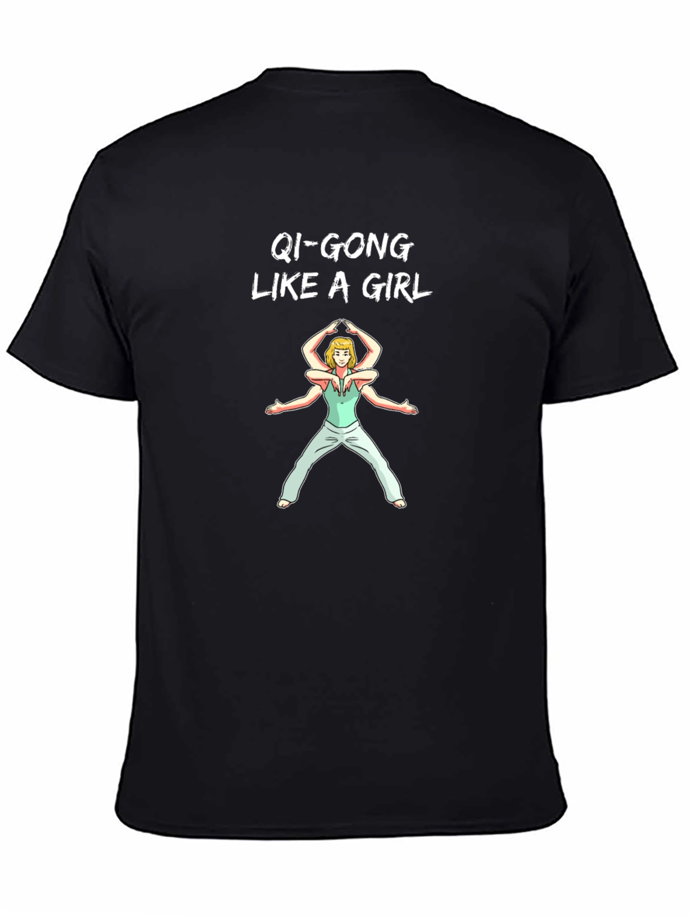 Qi-Gong Like a Girl Graphic Tee