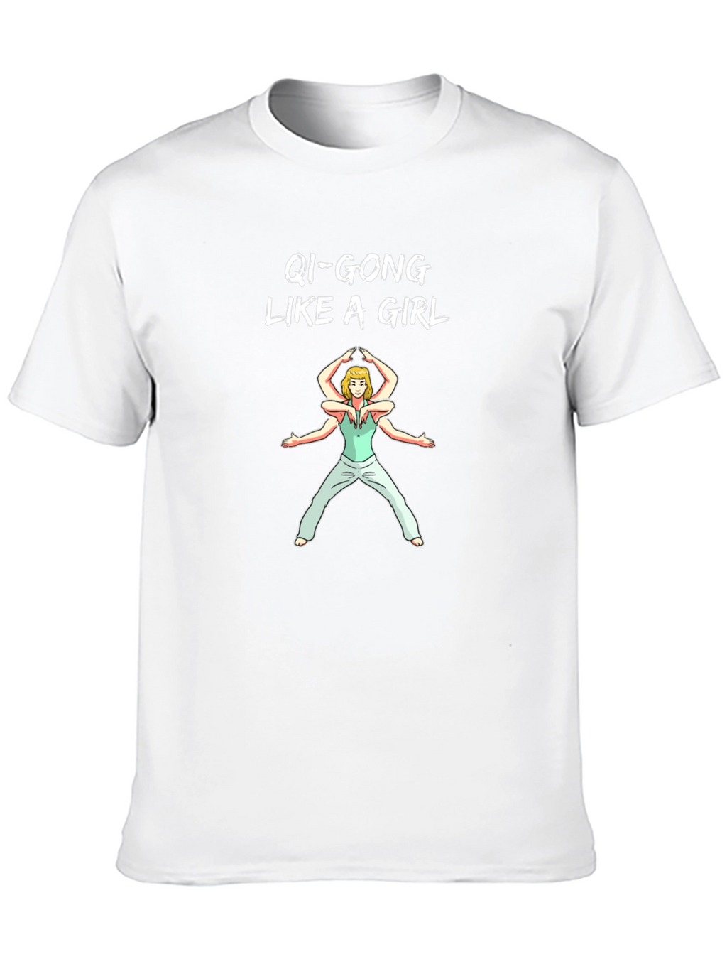 Qi-Gong Like a Girl Graphic Tee