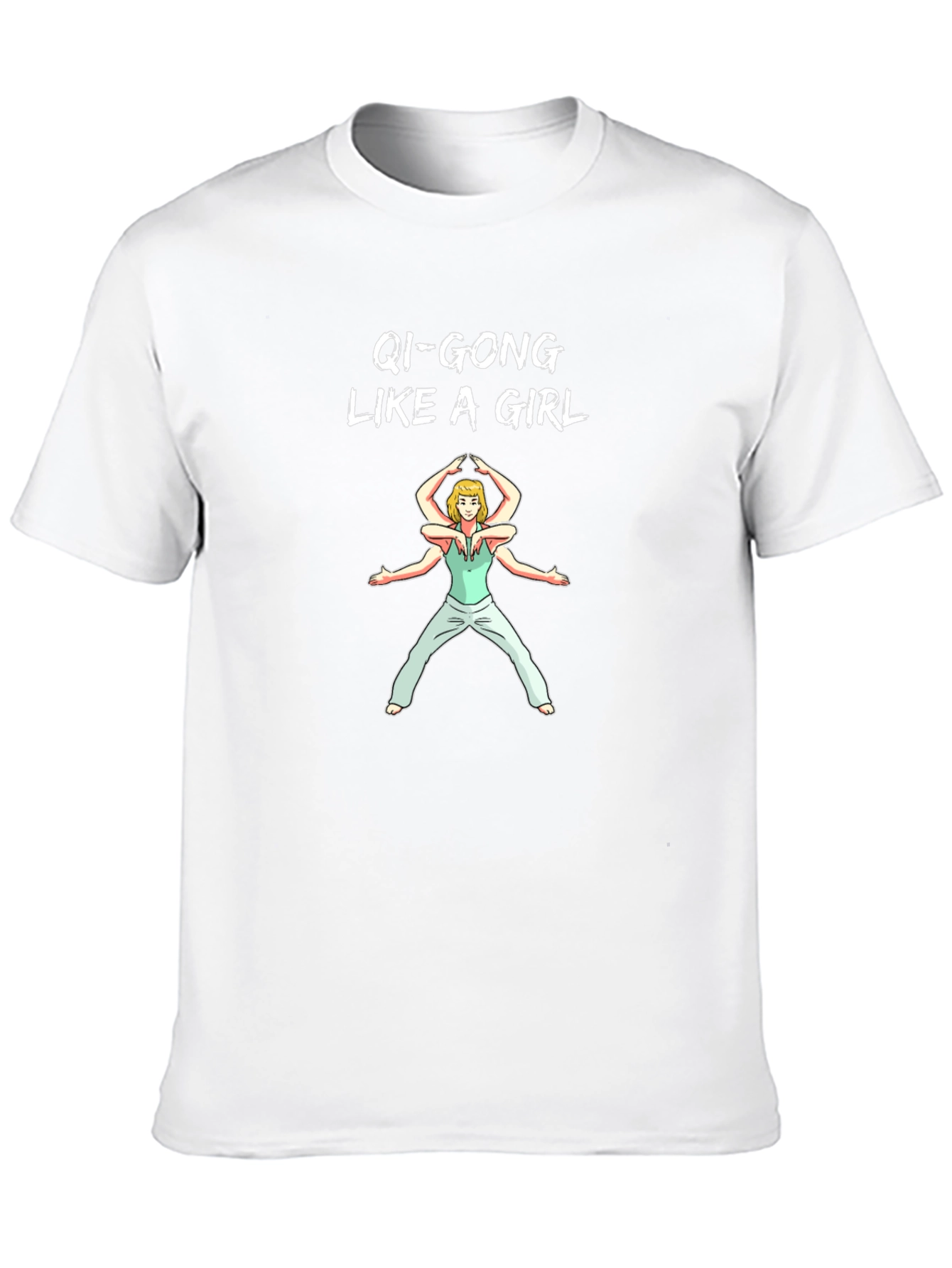Qi-Gong Like a Girl Graphic Tee