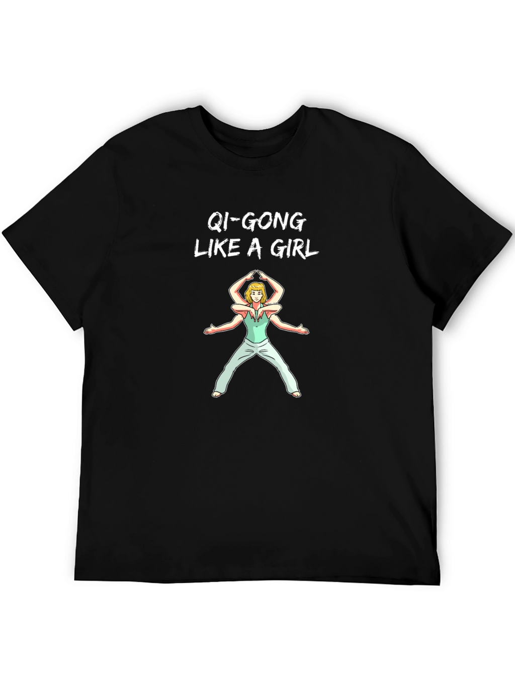 Qi-Gong Like a Girl Graphic Tee