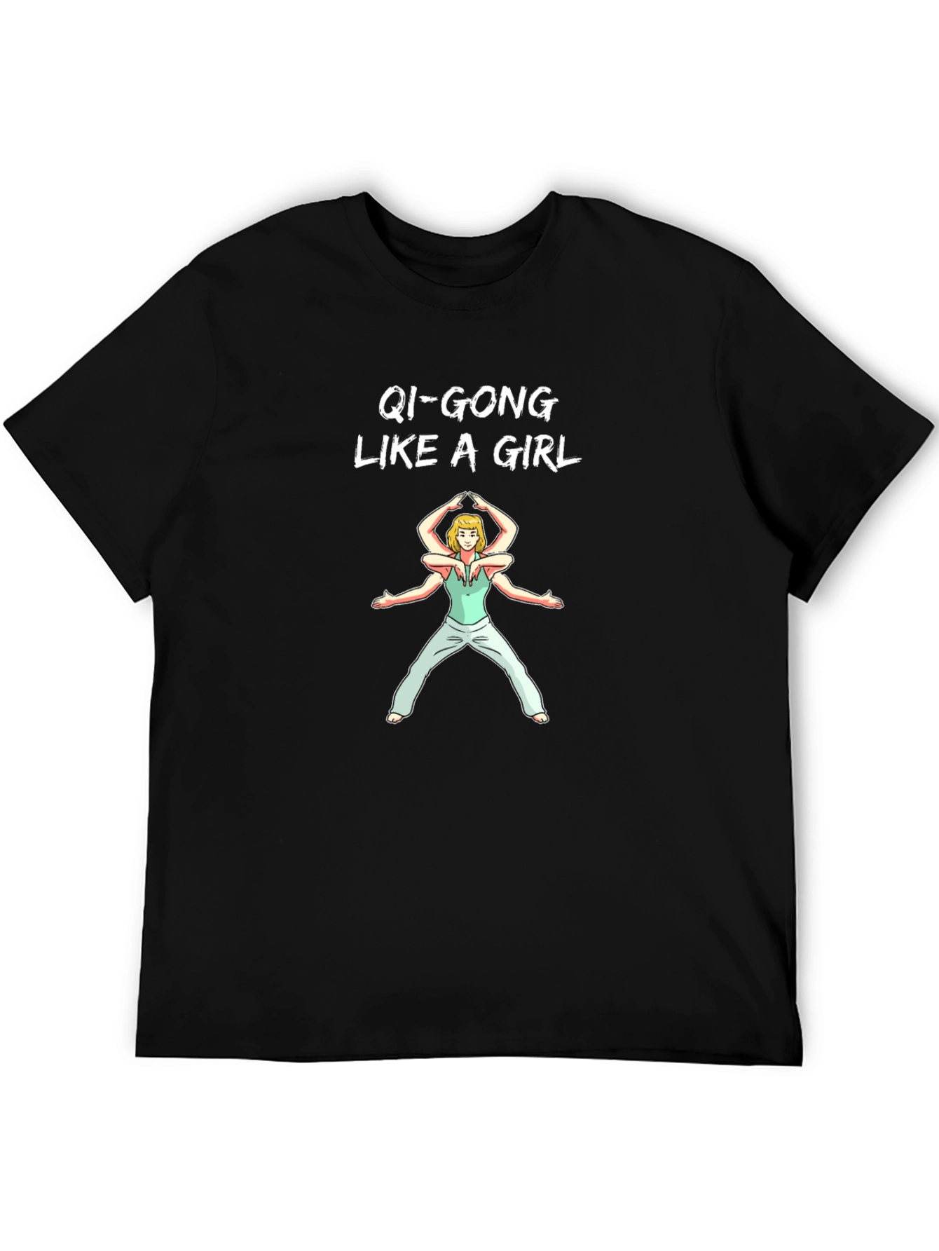 Qi-Gong Like a Girl Graphic Tee