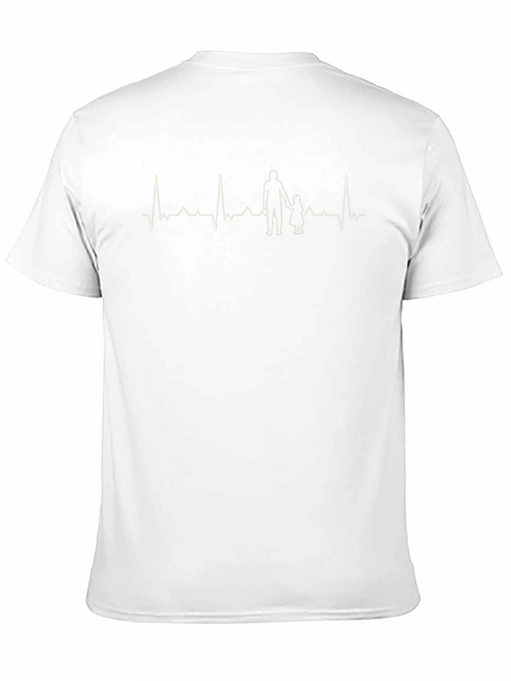 Dad & Daughter Heartbeat Graphic Tee