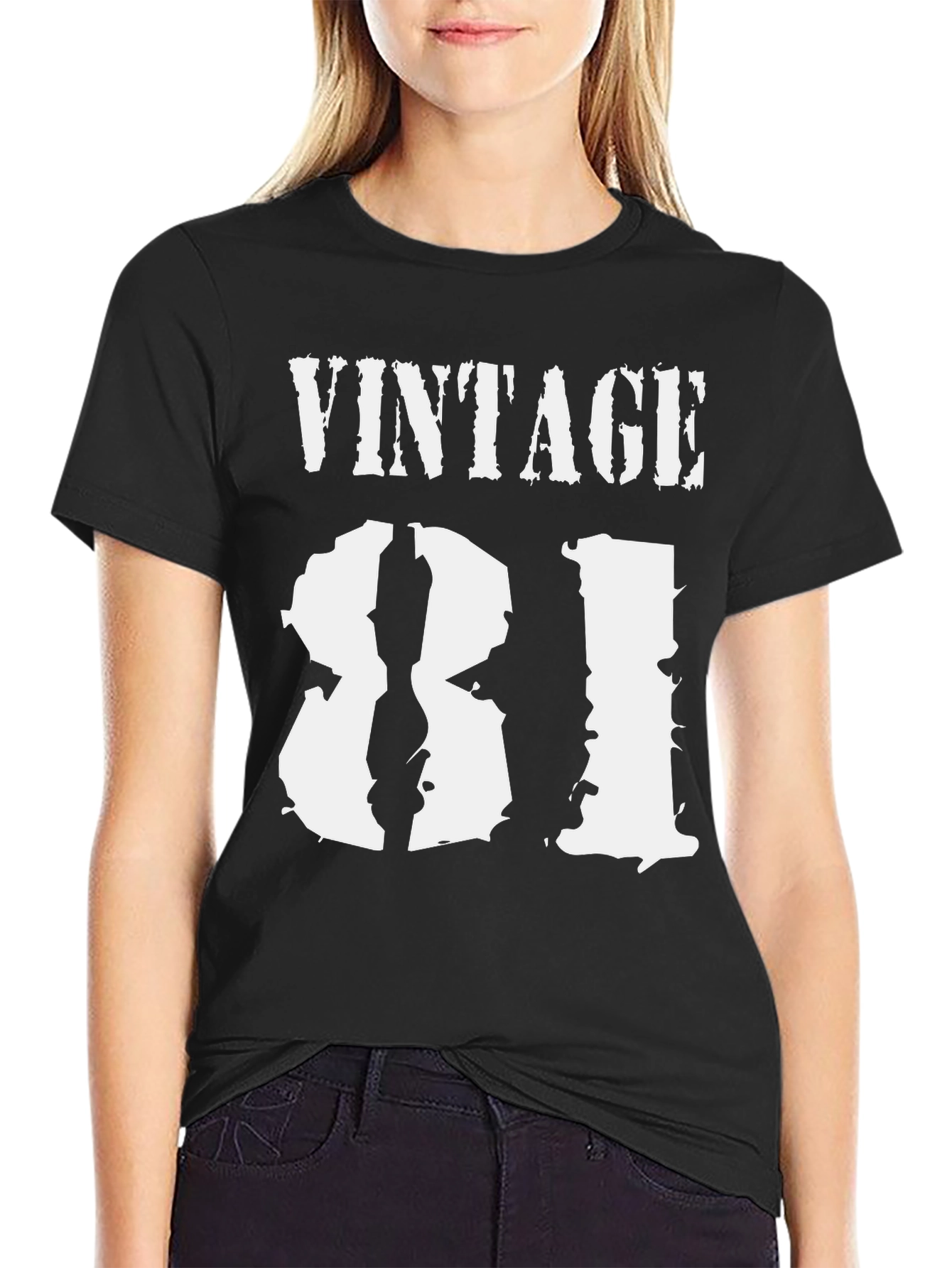 Vintage 1981 Distressed Graphic T-Shirt