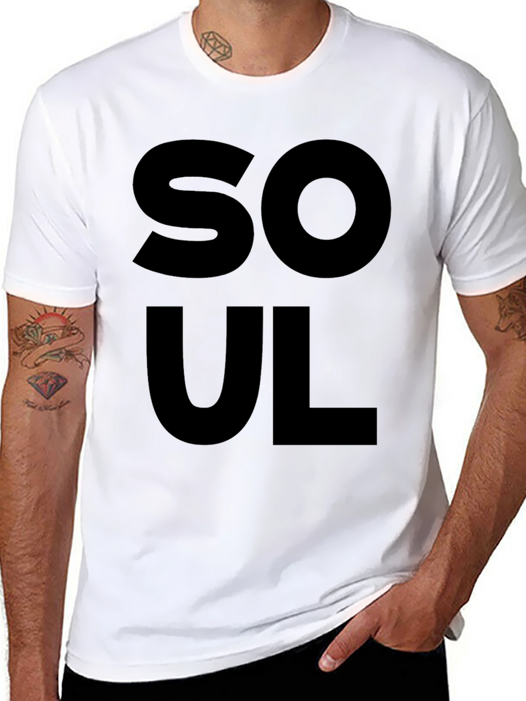 SOUL Graphic Tee - Bold Casual Style