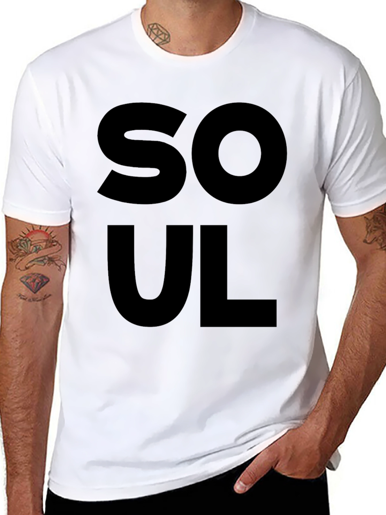 SOUL Graphic Tee - Bold Casual Style