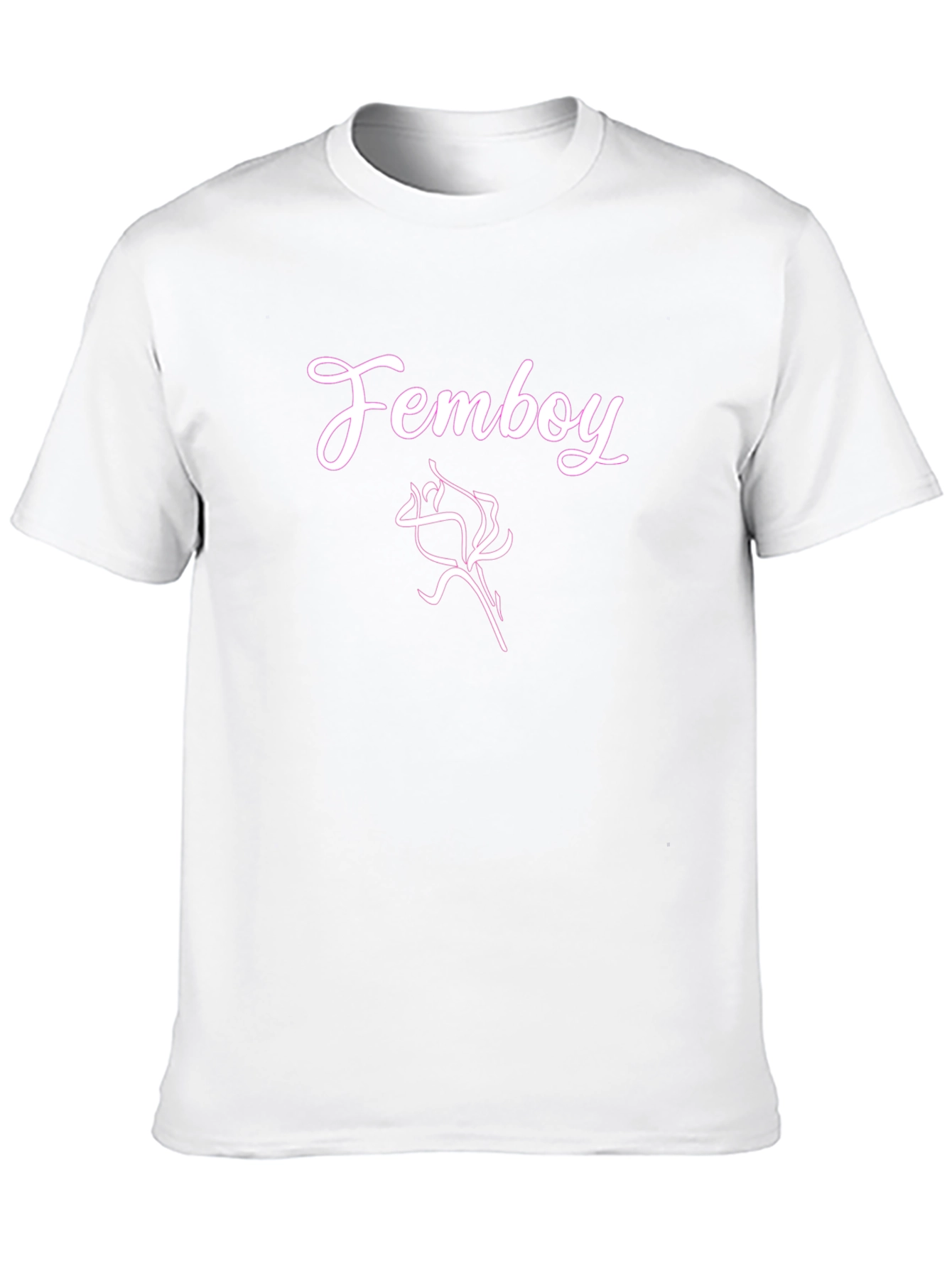 Femboy Rose Graphic T-Shirt - Soft & Stylish