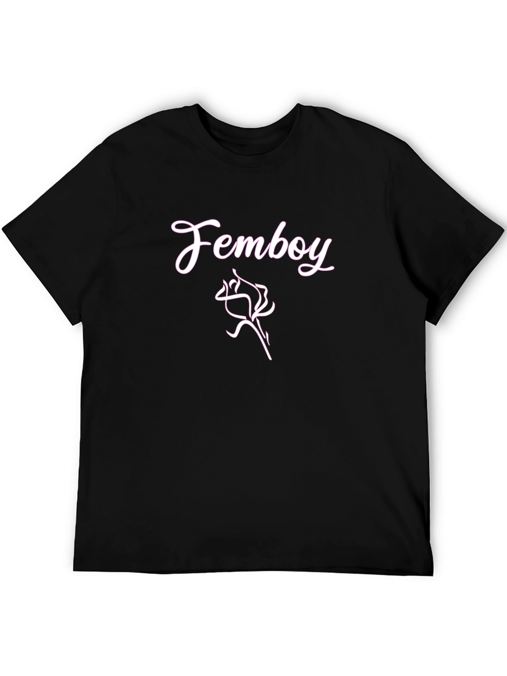 Femboy Rose Graphic T-Shirt - Soft & Stylish