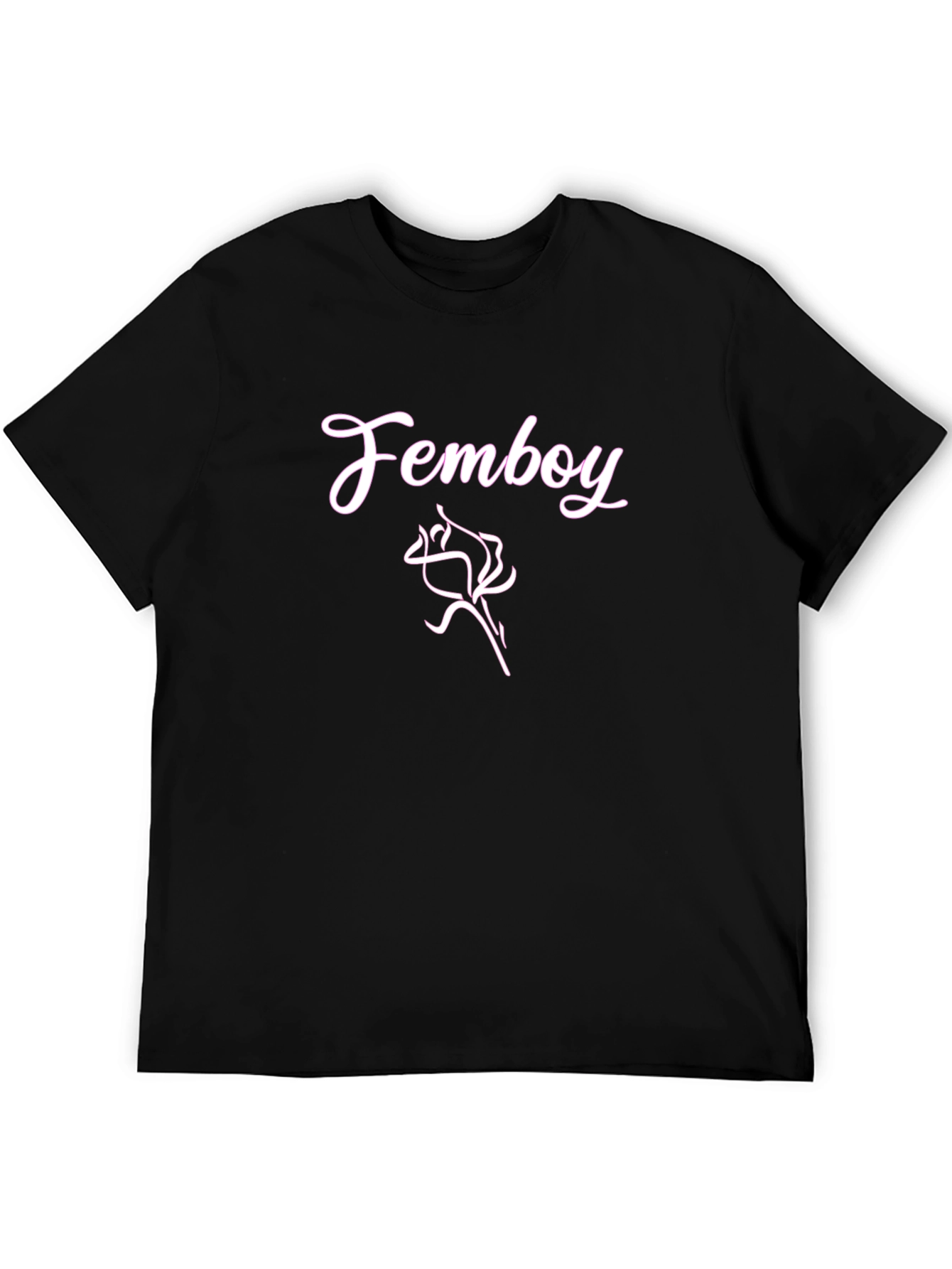 Femboy Rose Graphic T-Shirt - Soft & Stylish