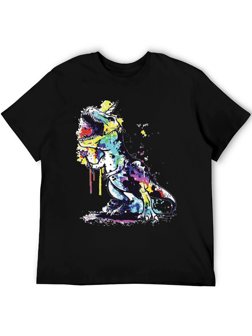 Colorful Dino T-Rex T-Shirt