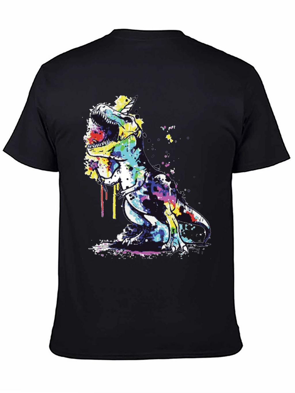 Colorful Dino T-Rex T-Shirt