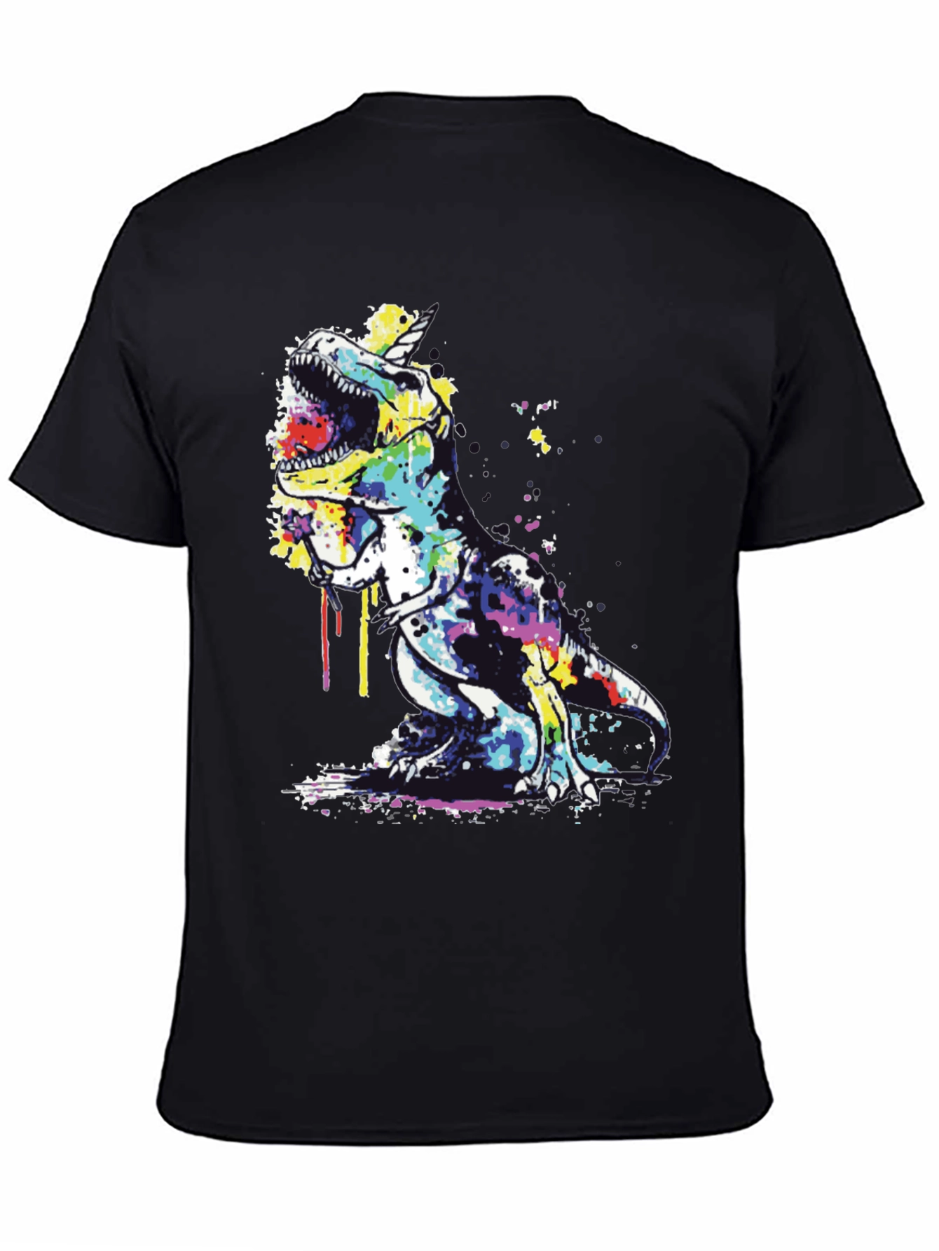 Colorful Dino T-Rex T-Shirt