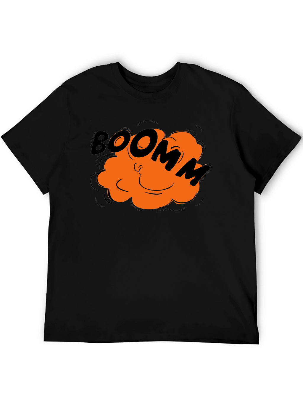 Boom Comic Graphic Tee - Black