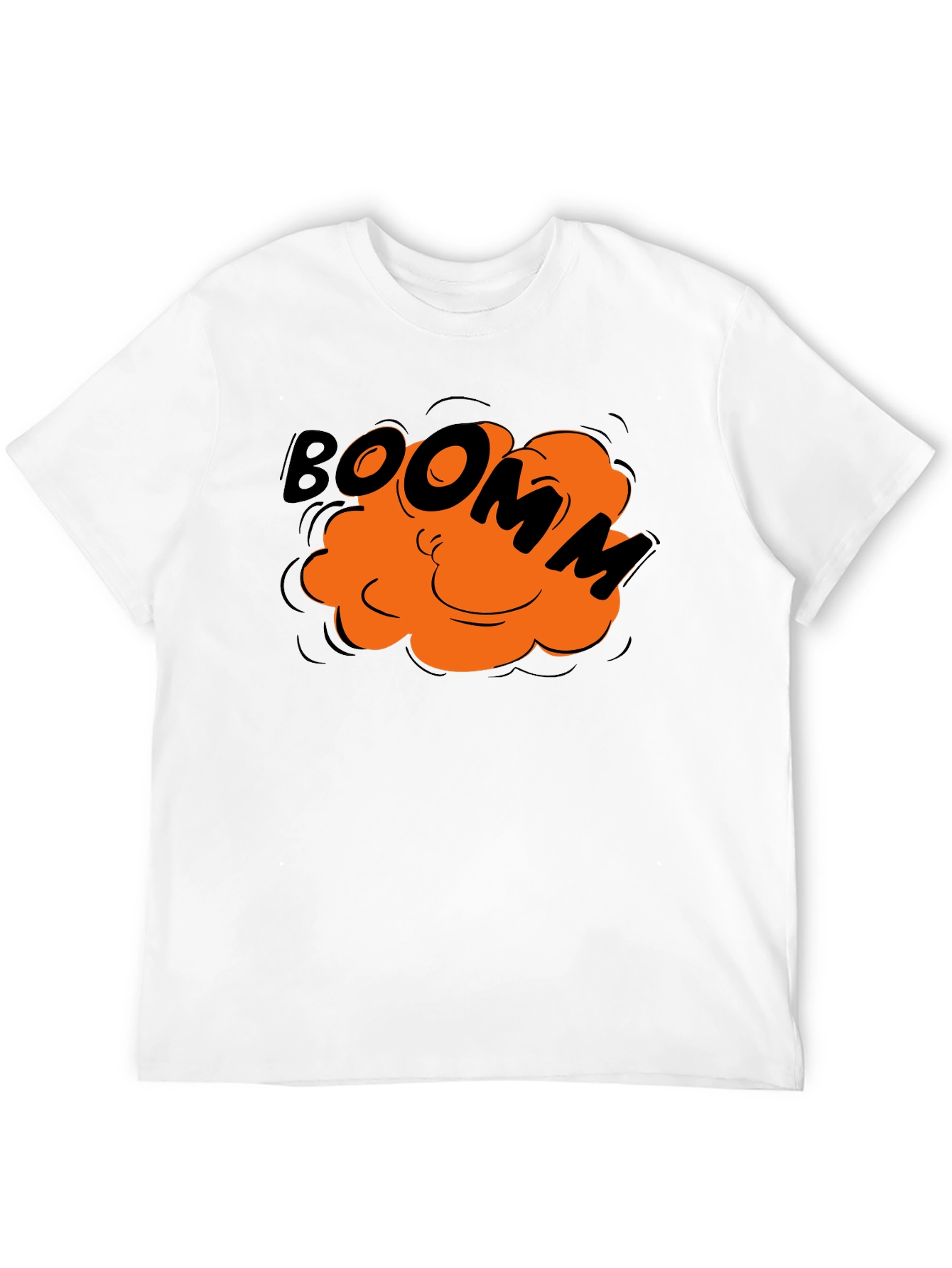 Boom Comic Graphic Tee - Black