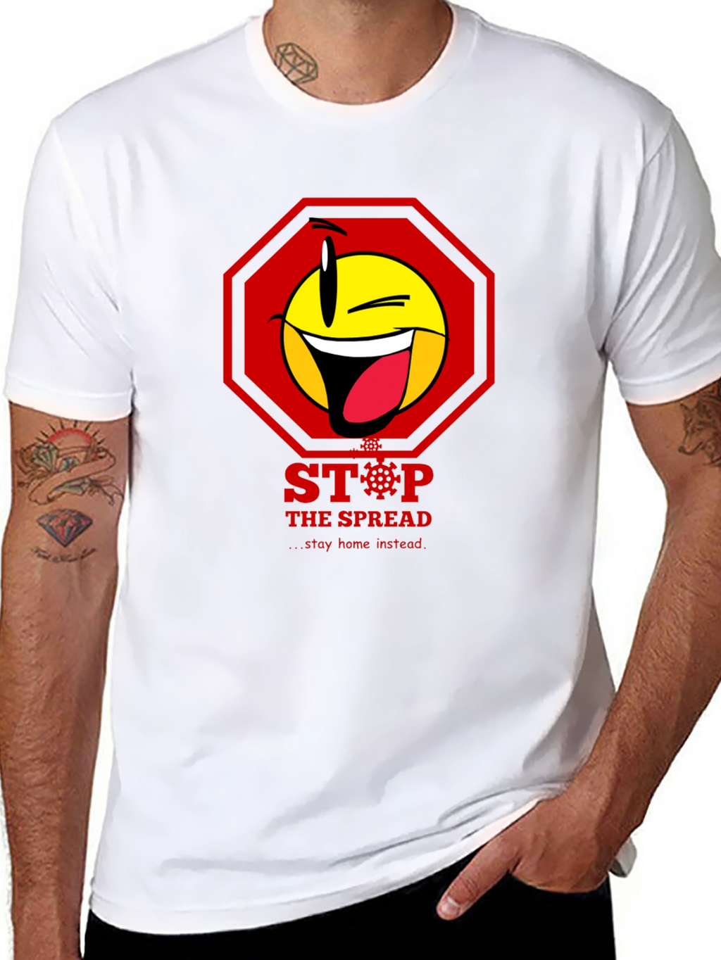 Stop the Spread Graphic T-Shirt