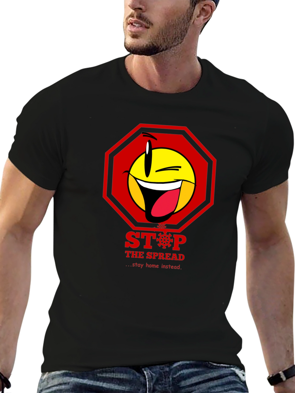Stop the Spread Graphic T-Shirt