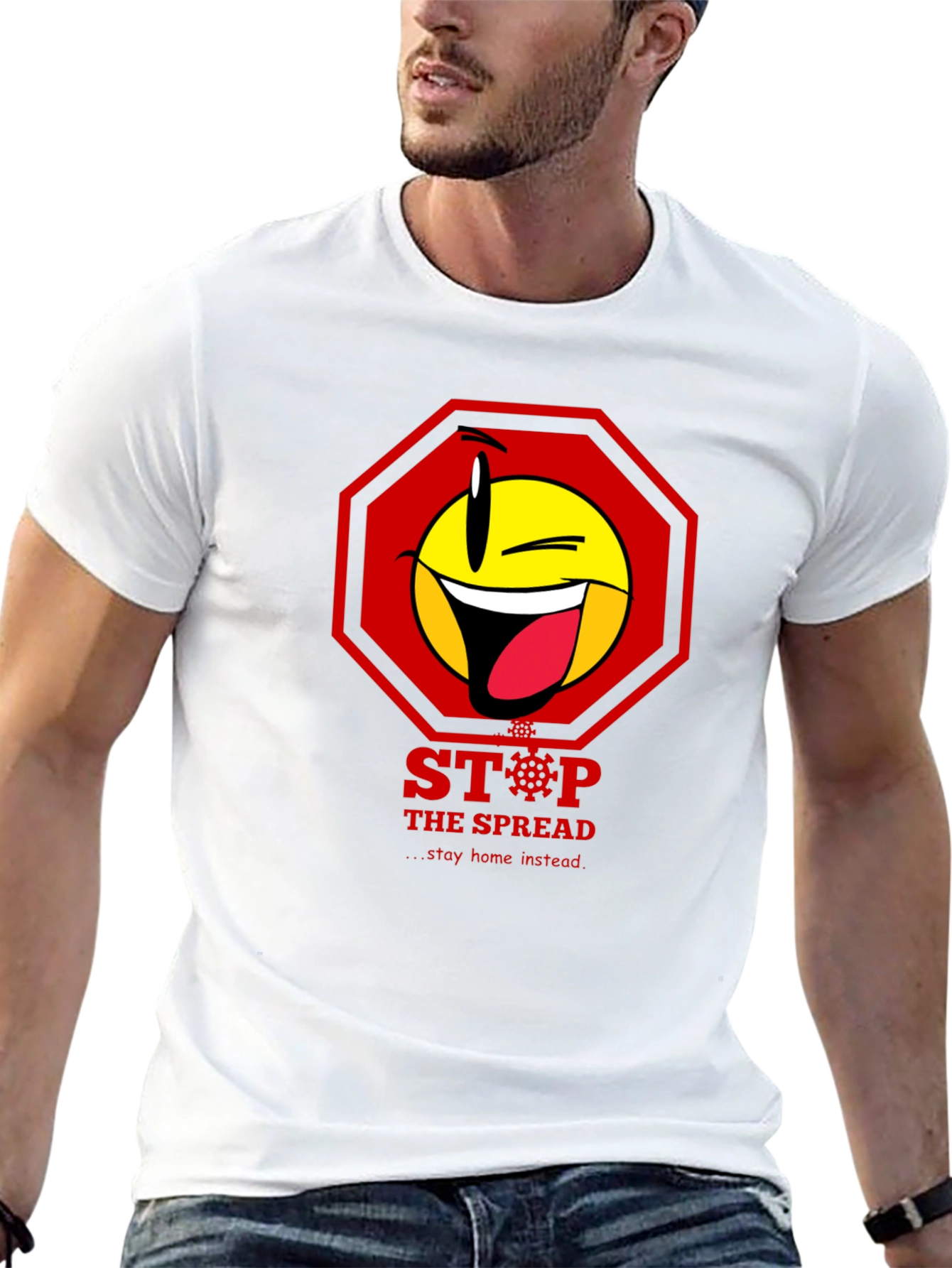 Stop the Spread Graphic T-Shirt