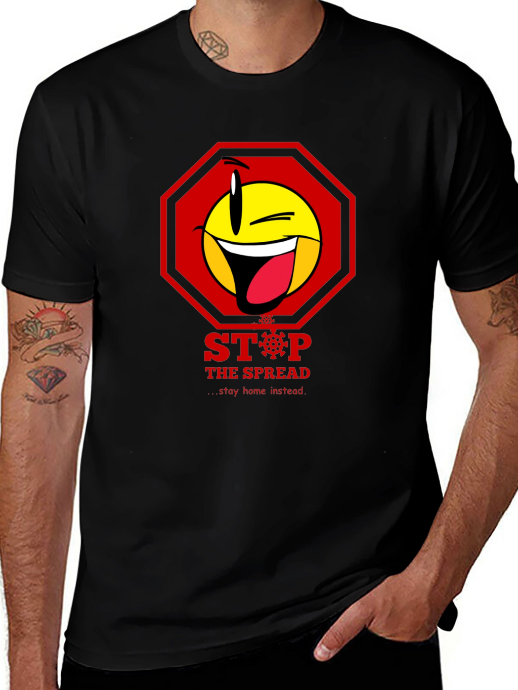 Stop the Spread Graphic T-Shirt