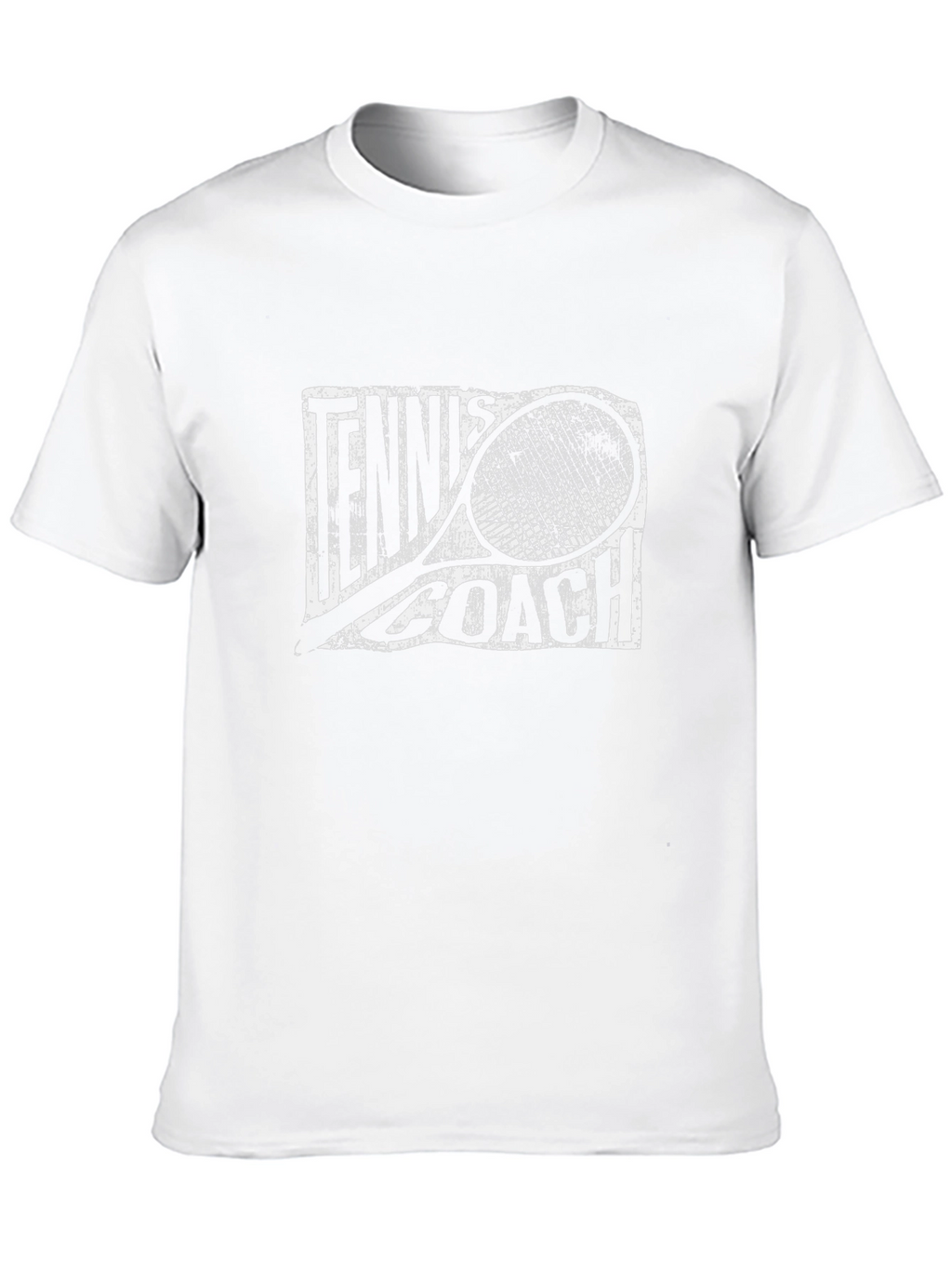 Tennis Coach T-Shirt - Black Graphic Tee