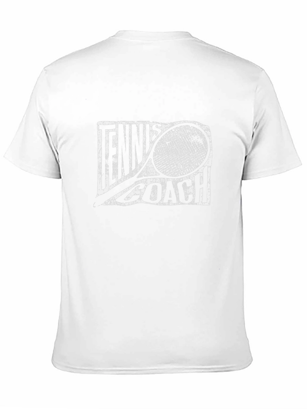 Tennis Coach T-Shirt - Black Graphic Tee