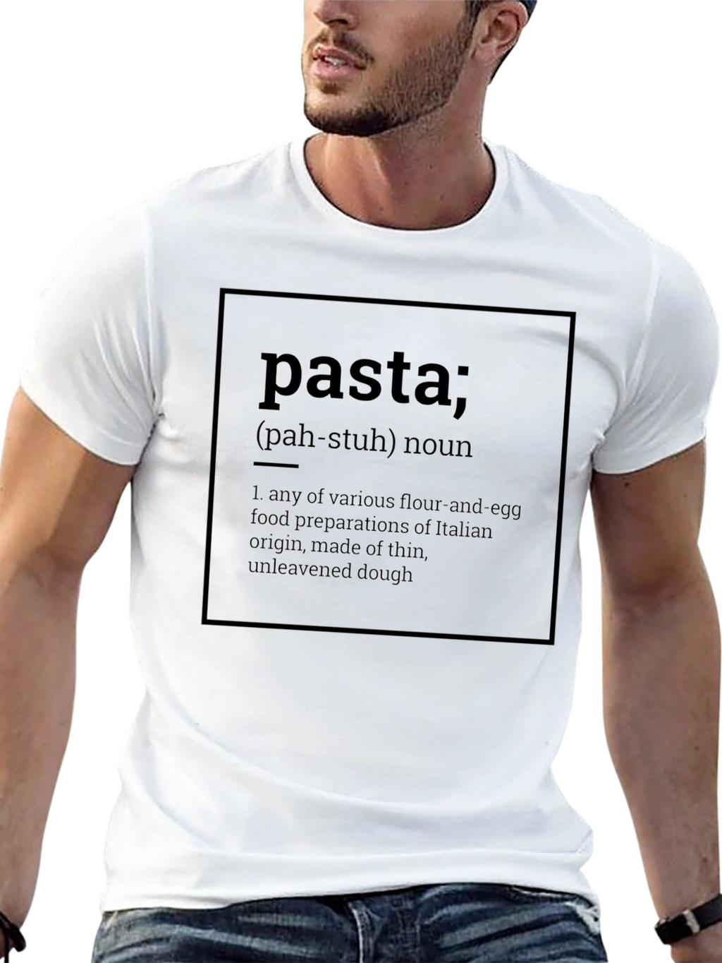 Pasta Definition T-Shirt - Italian Food Lover Tee