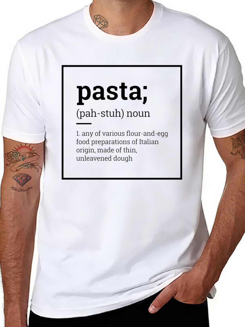 Pasta Definition T-Shirt - Italian Food Lover Tee