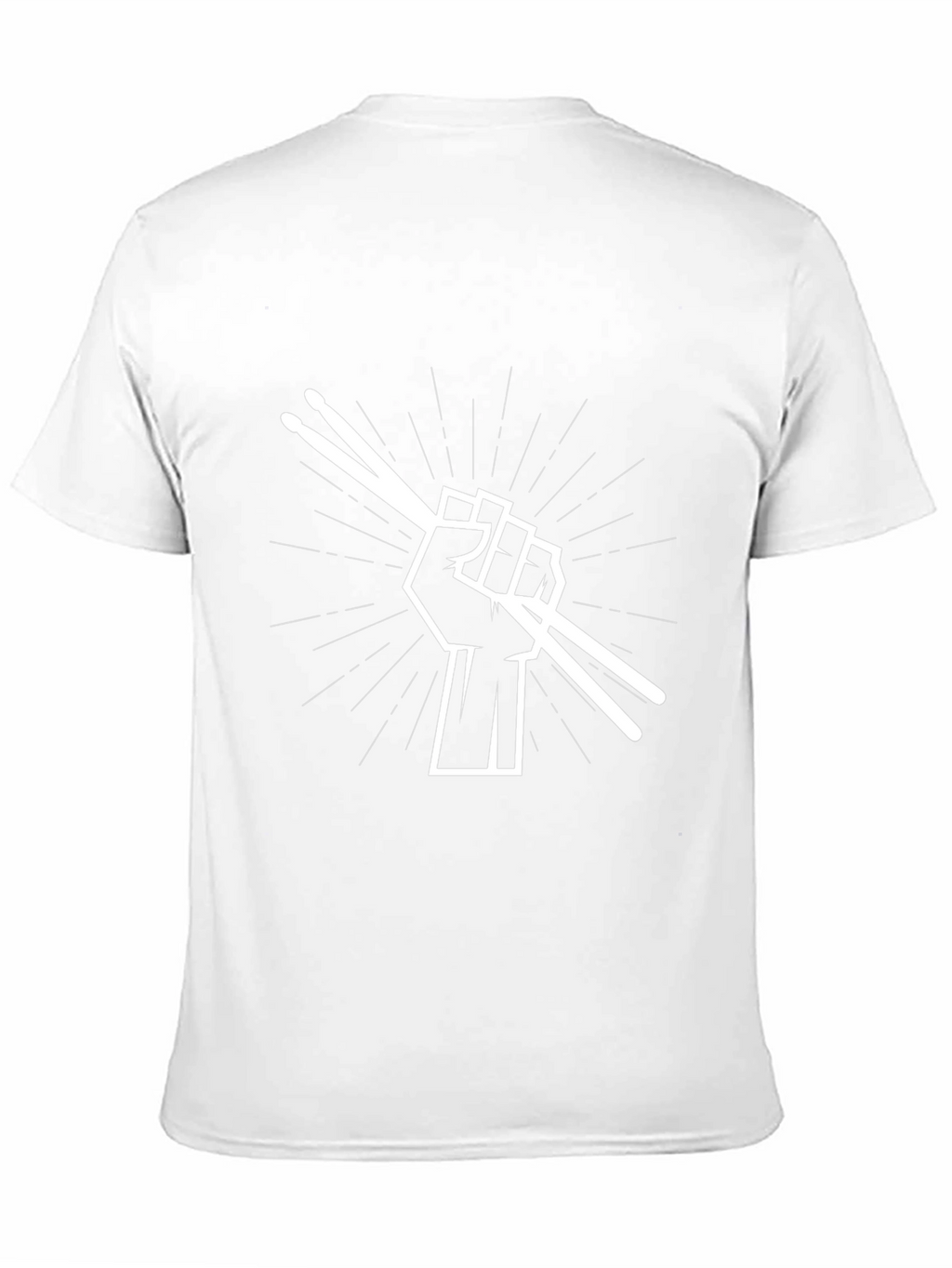 Drummers Fist T-Shirt - Music Power Tee