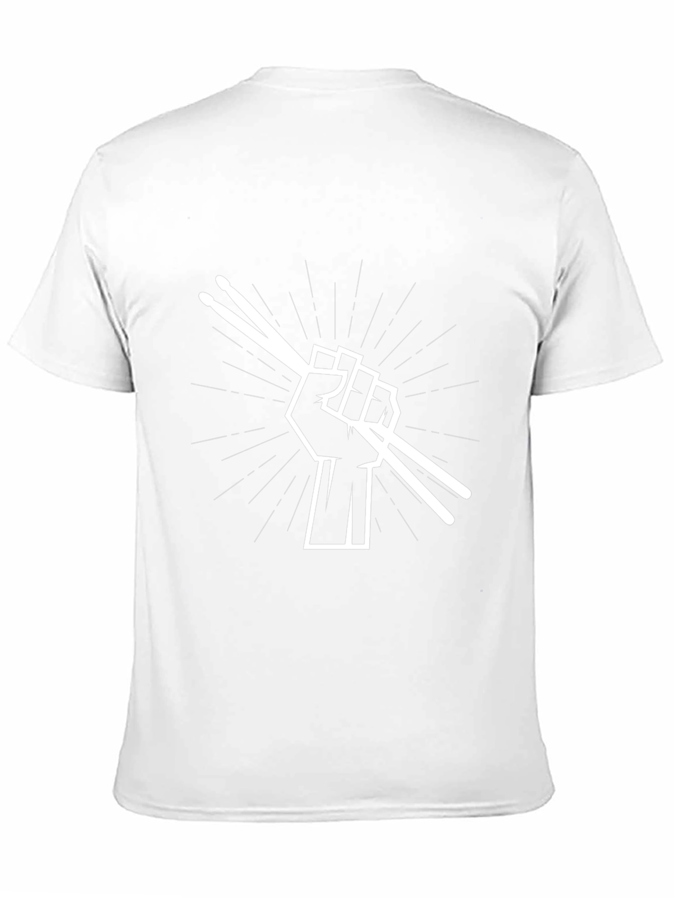 Drummers Fist T-Shirt - Music Power Tee