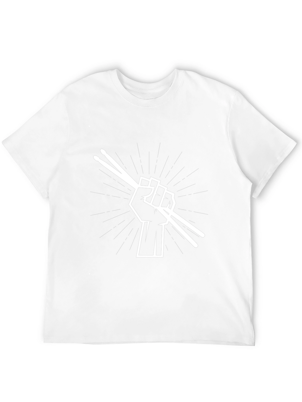 Drummers Fist T-Shirt - Music Power Tee