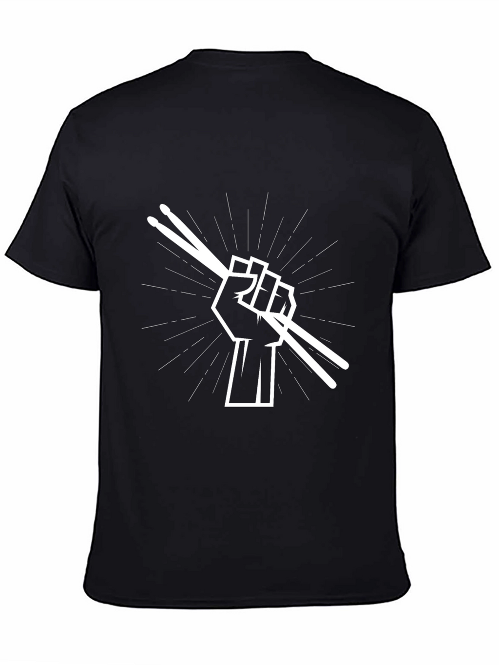 Drummers Fist T-Shirt - Music Power Tee