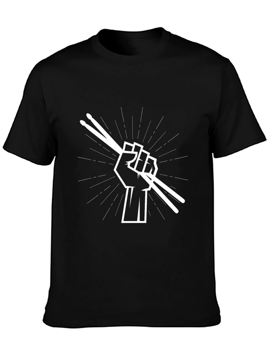 Drummers Fist T-Shirt - Music Power Tee