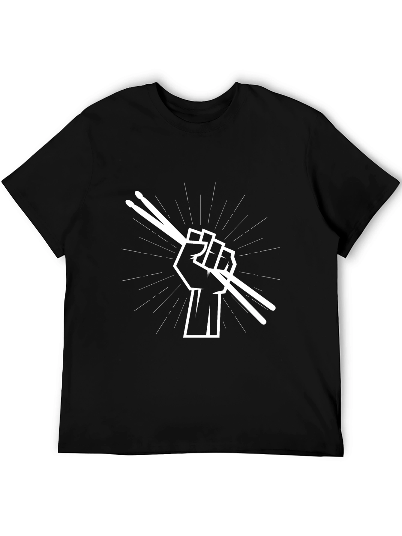 Drummers Fist T-Shirt - Music Power Tee