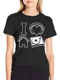 I Love House Music DJ T-Shirt