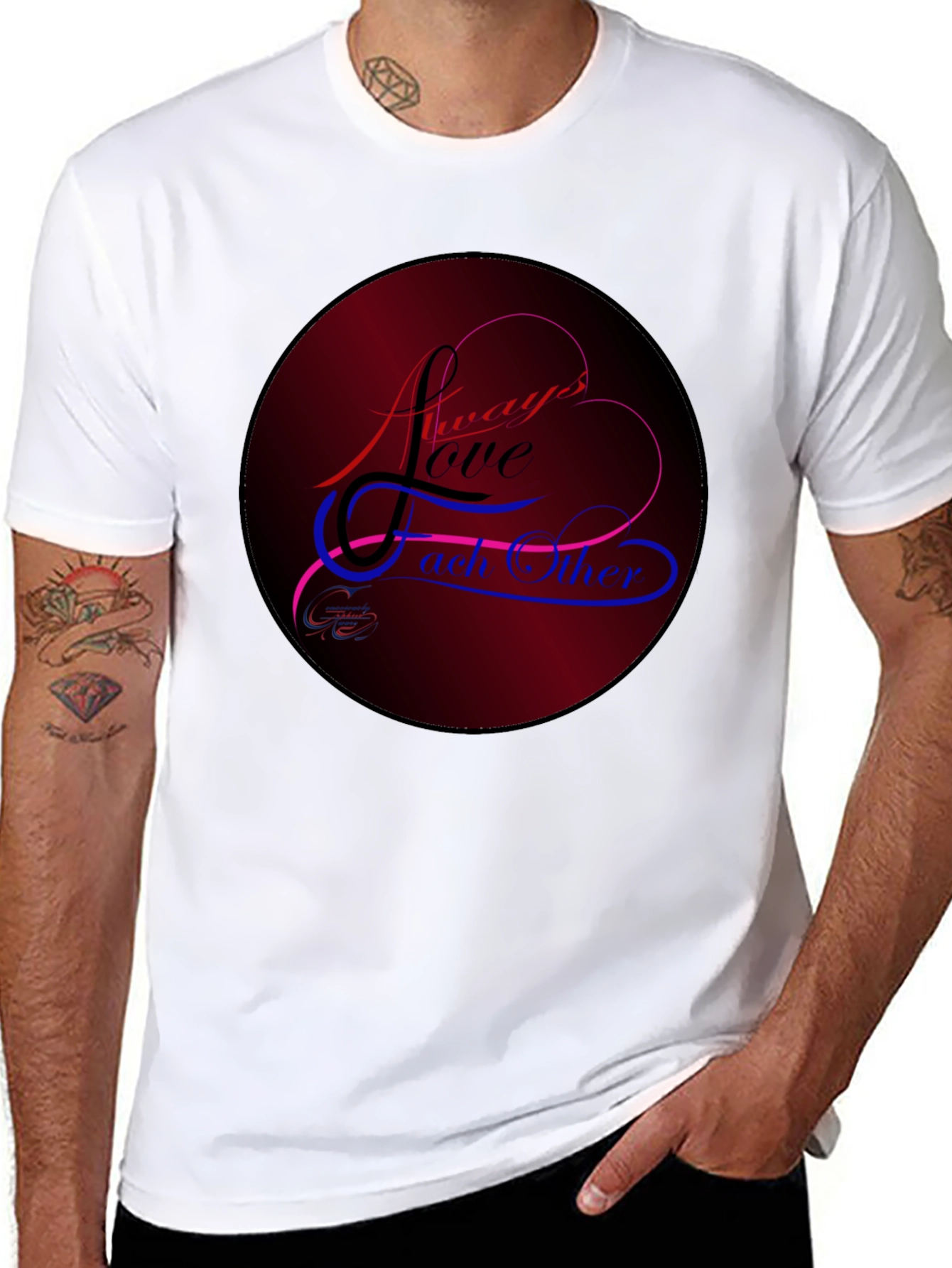 Always Love Each Other Graphic Tee