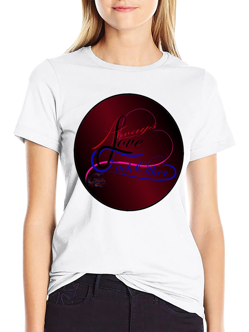 Always Love Each Other Graphic Tee