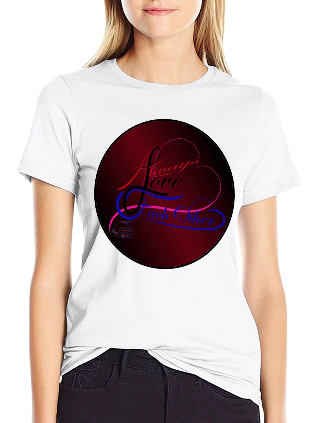 Always Love Each Other Graphic Tee