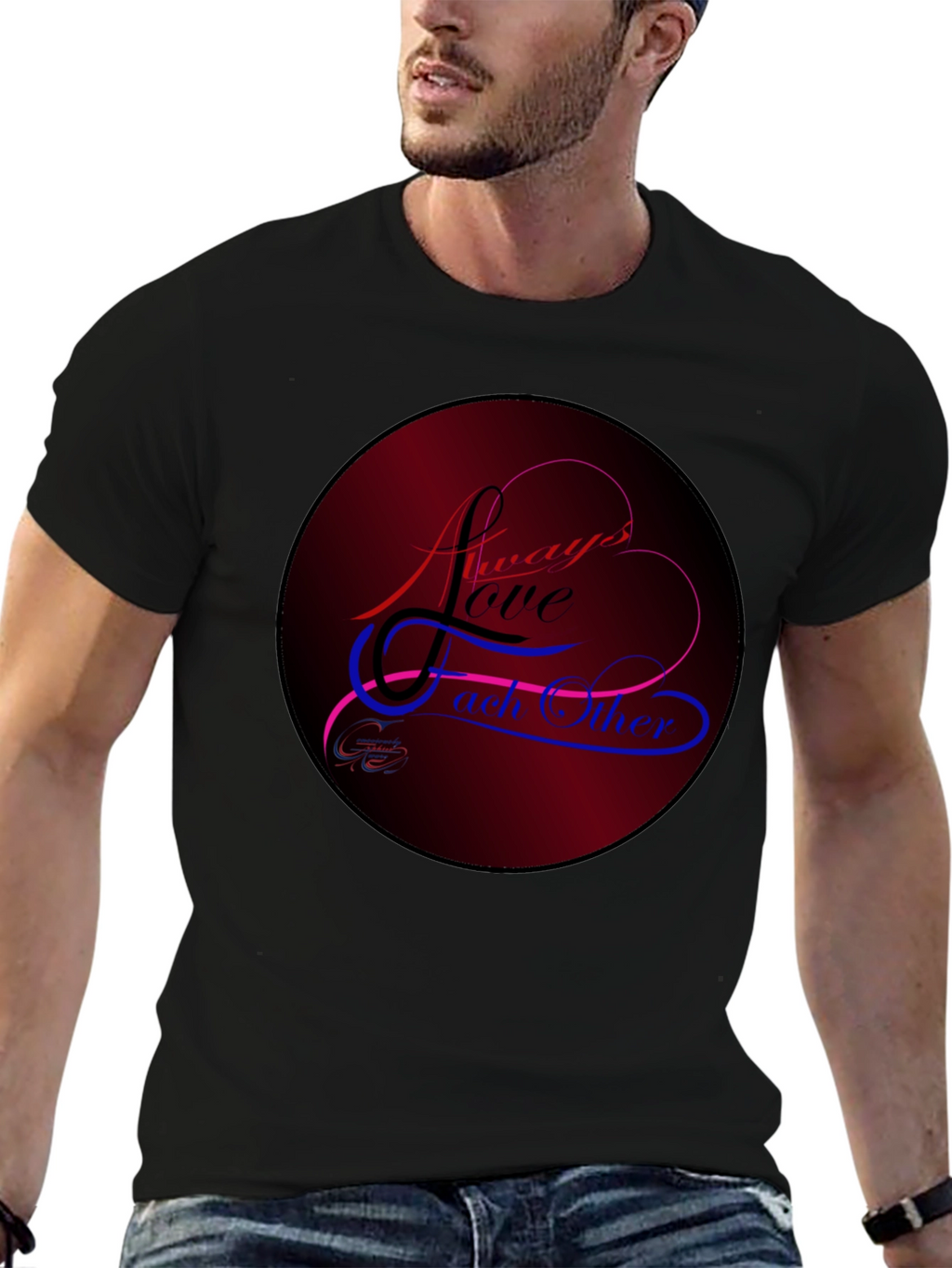 Always Love Each Other Graphic Tee
