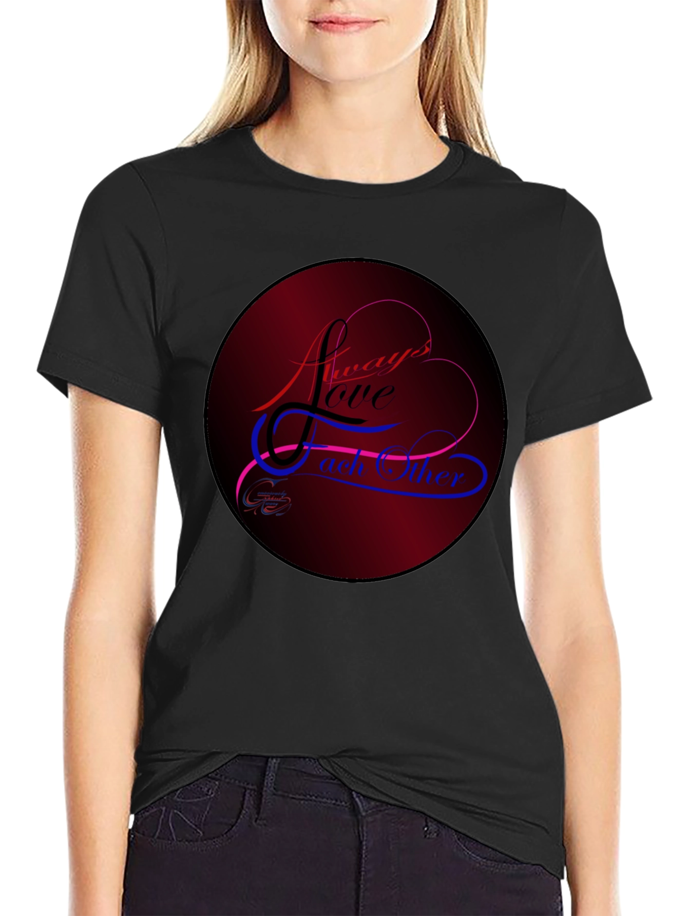 Always Love Each Other Graphic Tee