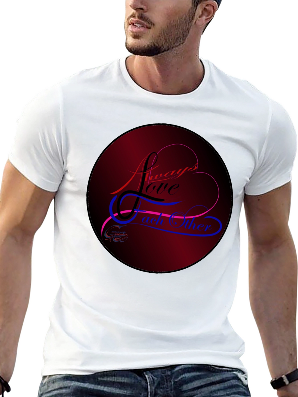 Always Love Each Other Graphic Tee