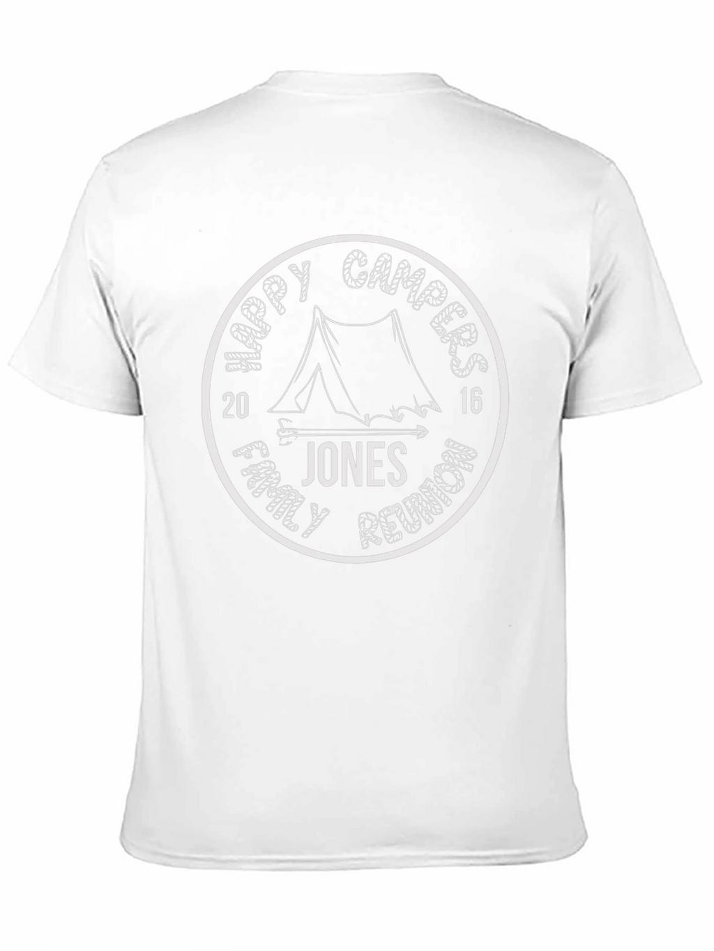 Happy Campers Family Reunion Black T-Shirt