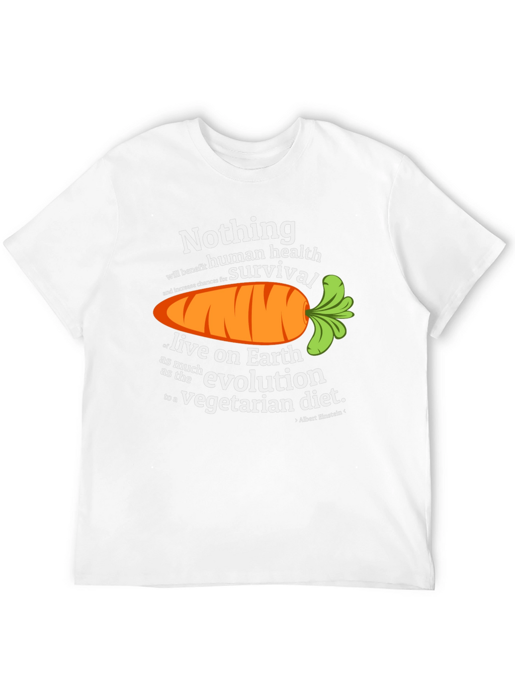 Vegan T-Shirt: Nothing Will Benefit Human Health
