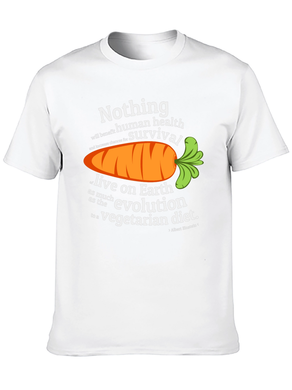 Vegan T-Shirt: Nothing Will Benefit Human Health