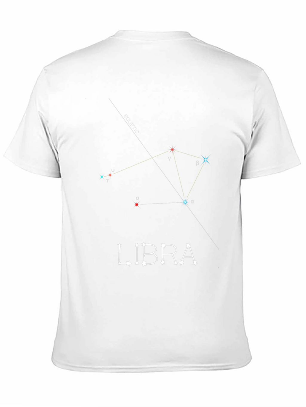 Libra Constellation Graphic Tee - Zodiac Sign Shirt