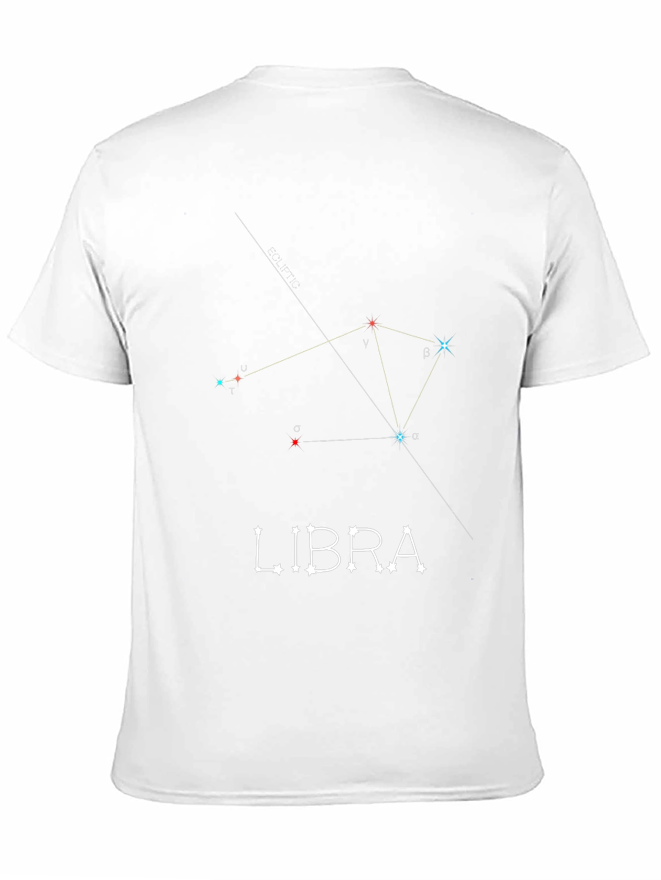 Libra Constellation Graphic Tee - Zodiac Sign Shirt